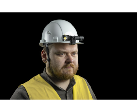Крепление на каску ArmyTek Hard Hat Mount AHM-04 (Black; на Ø20,4-23,6мм)